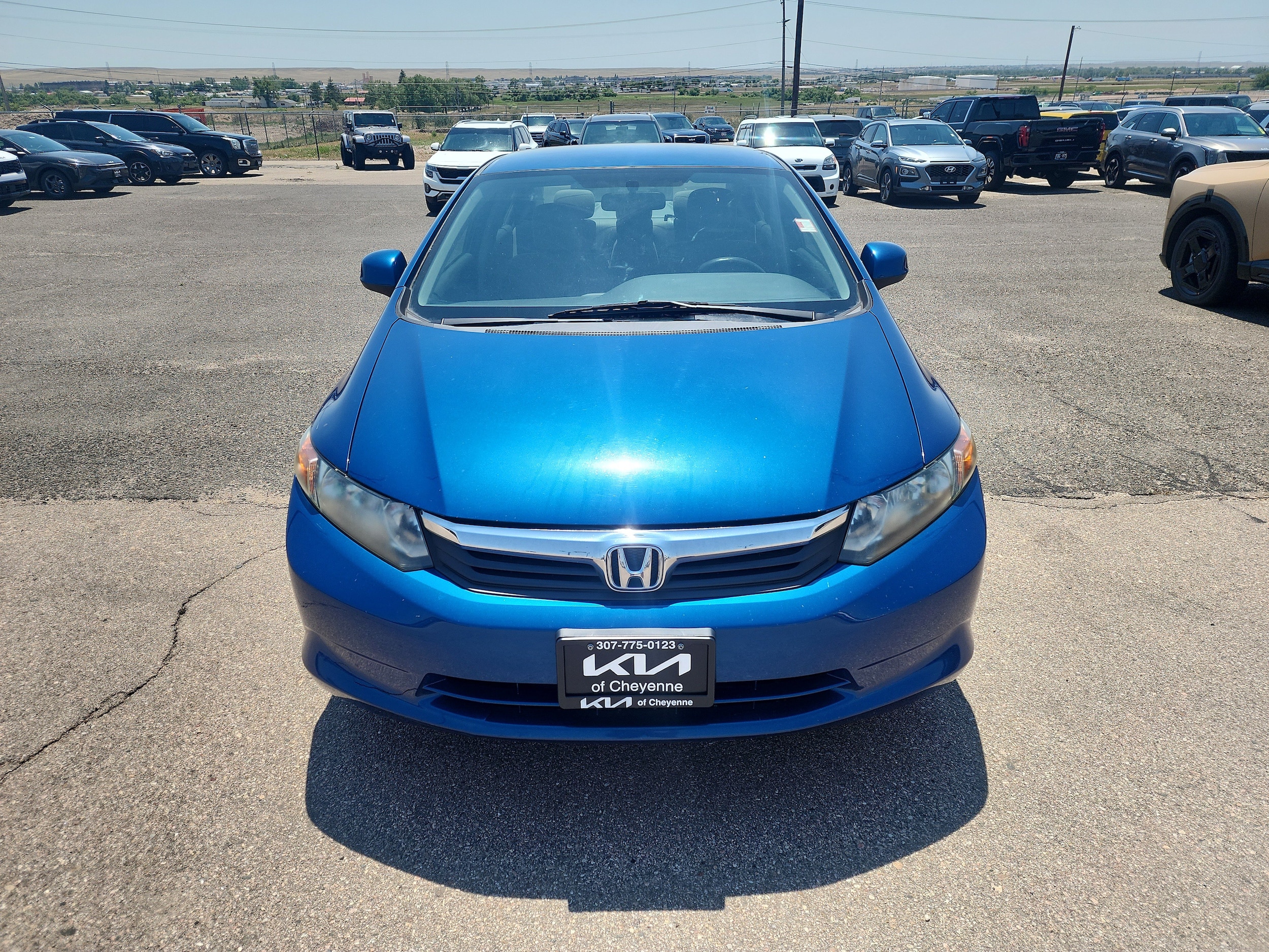 Used 2012 Honda Civic LX with VIN 2HGFB2F59CH582507 for sale in Cheyenne, WY