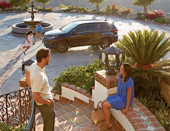 family around 2019 Toyota Highlander