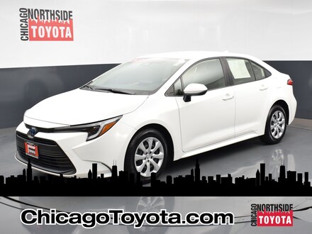 Featured Used 2023 Toyota Corolla Hybrid LE Car for Sale in Chicago, IL