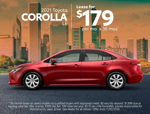 Toyota Lease Offers in Chicago | Current Toyota Finance Deals