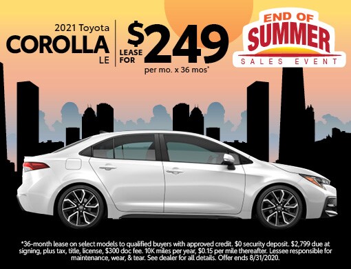 Toyota Lease Offers in Chicago | Current Toyota Finance Deals