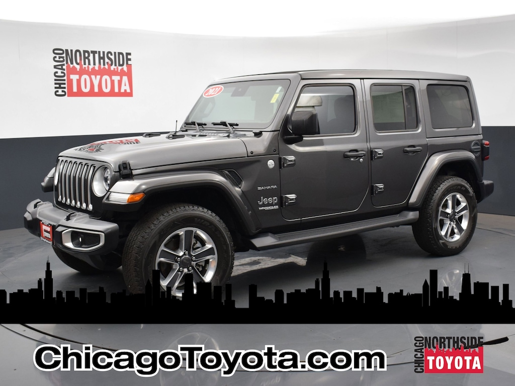 Used 2021 Jeep Wrangler Unlimited Sahara Convertible