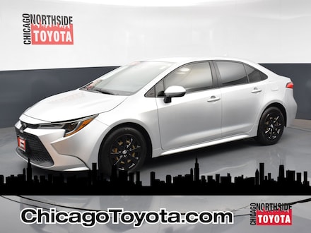 Featured Used 2021 Toyota Corolla LE Car for Sale in Chicago, IL