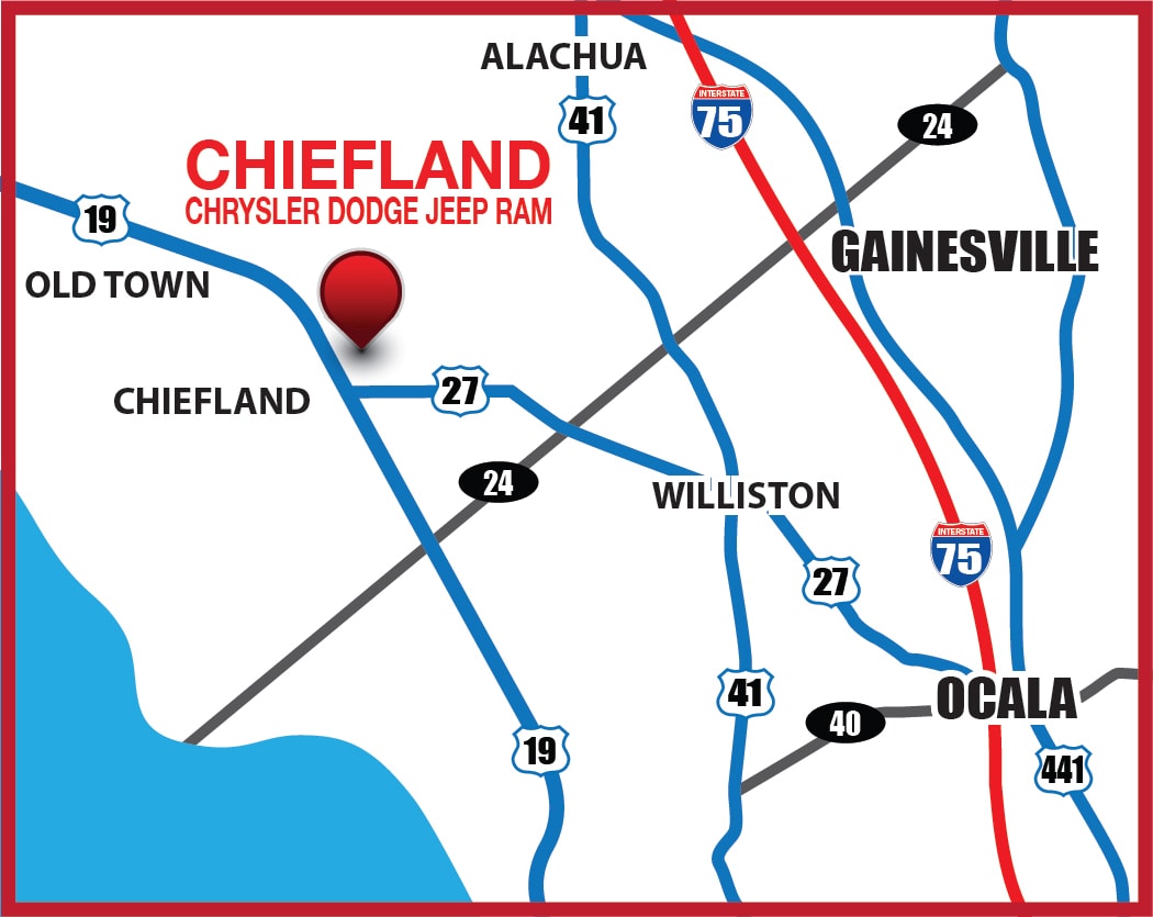 Chiefland Dodge Chrysler Jeep RAM New and Used Car Dealer near