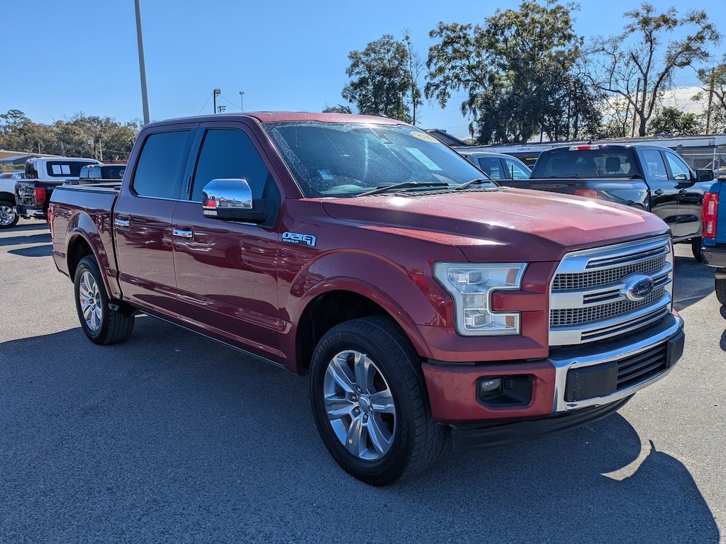 Used 2015 Ford F-150 Platinum Truck SuperCrew Cab