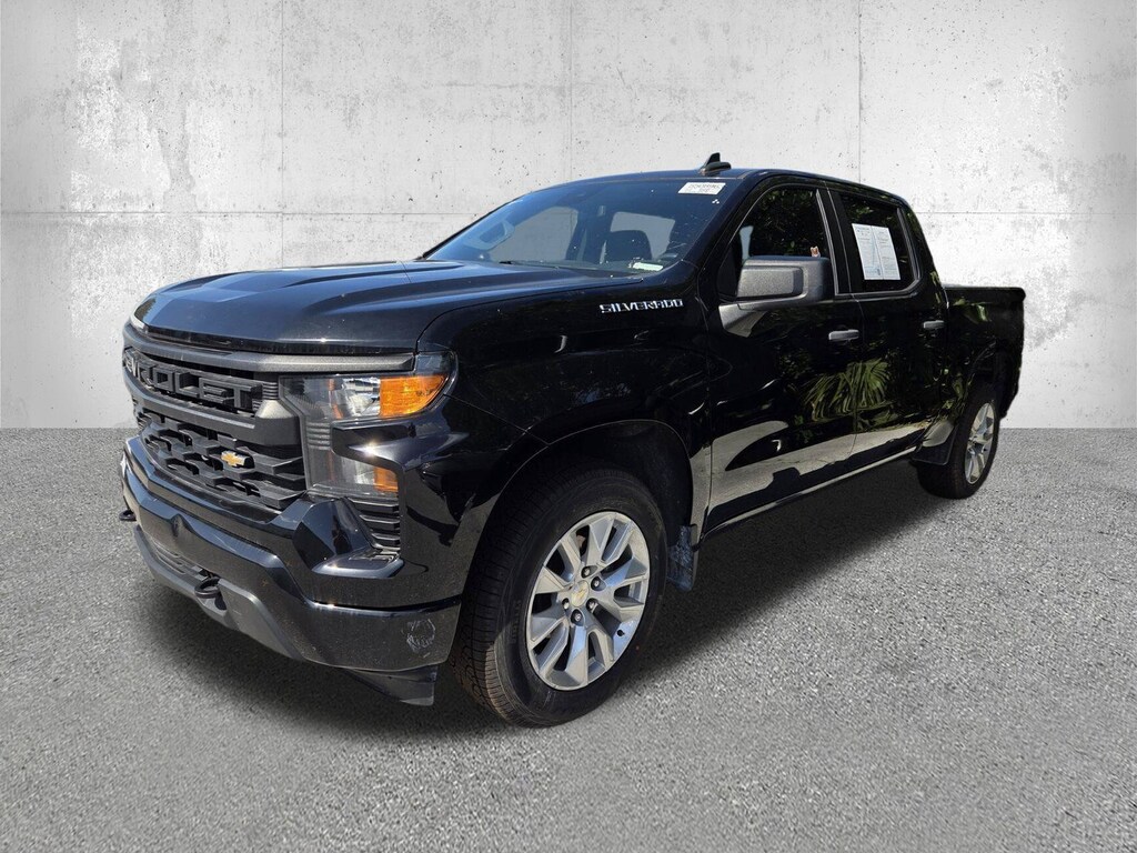 Used 2022 Chevrolet Silverado 1500 Custom Truck Crew Cab