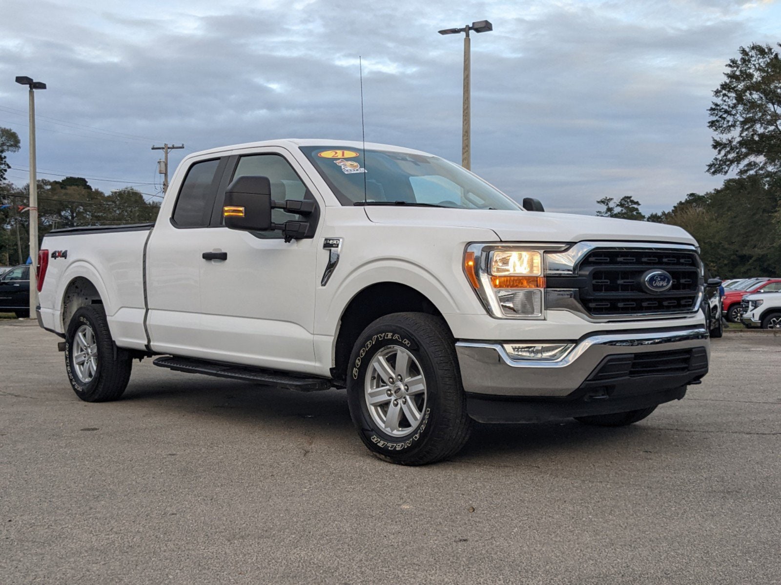 Used 2021 Ford F-150 XLT with VIN 1FTFX1E57MKD00242 for sale in Chiefland, FL
