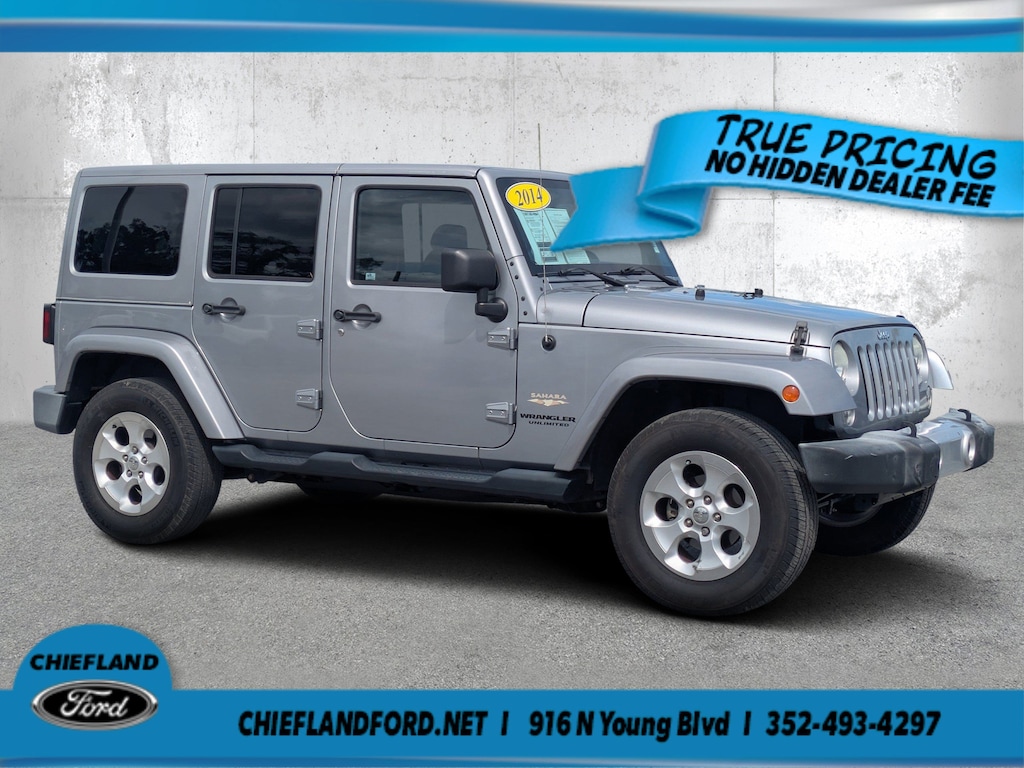 Used 2014 Jeep Wrangler Unlimited Sahara SUV