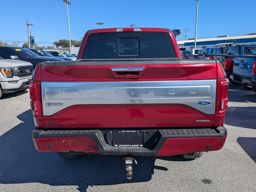 Used 2015 Ford F-150 Platinum Truck SuperCrew Cab