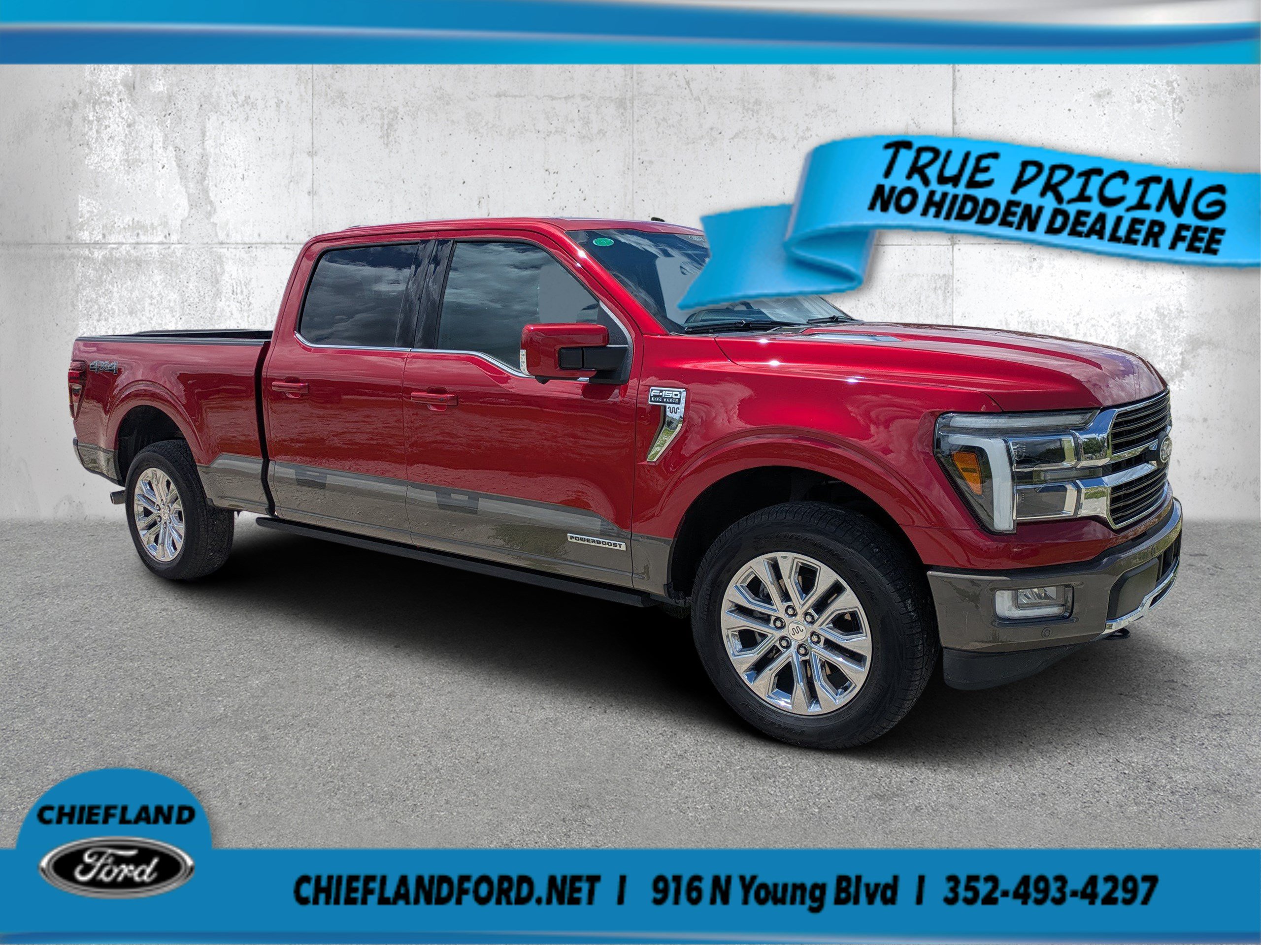 Used 2025 Ford F-150 King Ranch Truck SuperCrew Cab