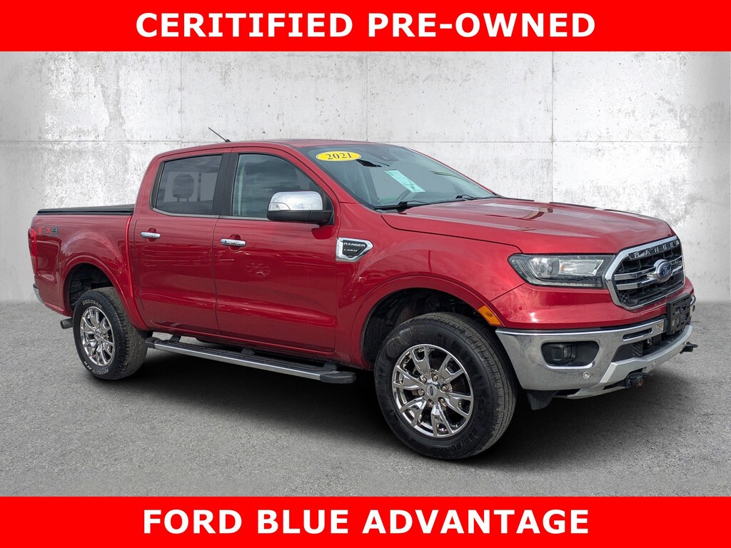 Certified 2021 Ford Ranger LARIAT Truck SuperCrew