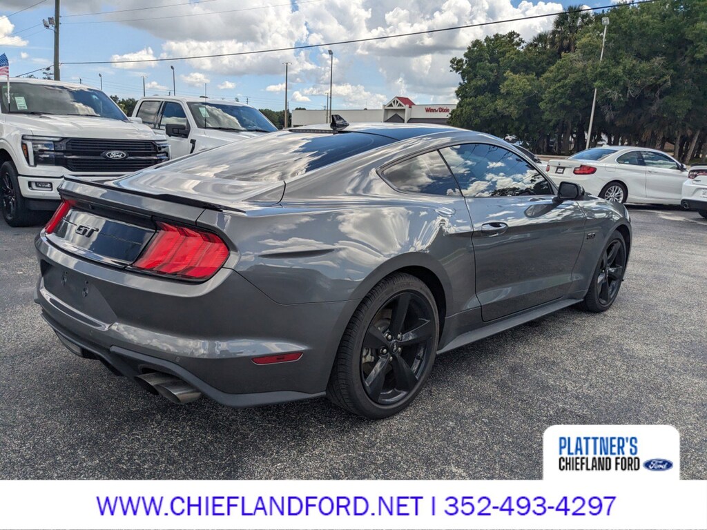Used 2022 Ford Mustang For Sale at Chiefland Ford VIN 1FA6P8CF9N5108699