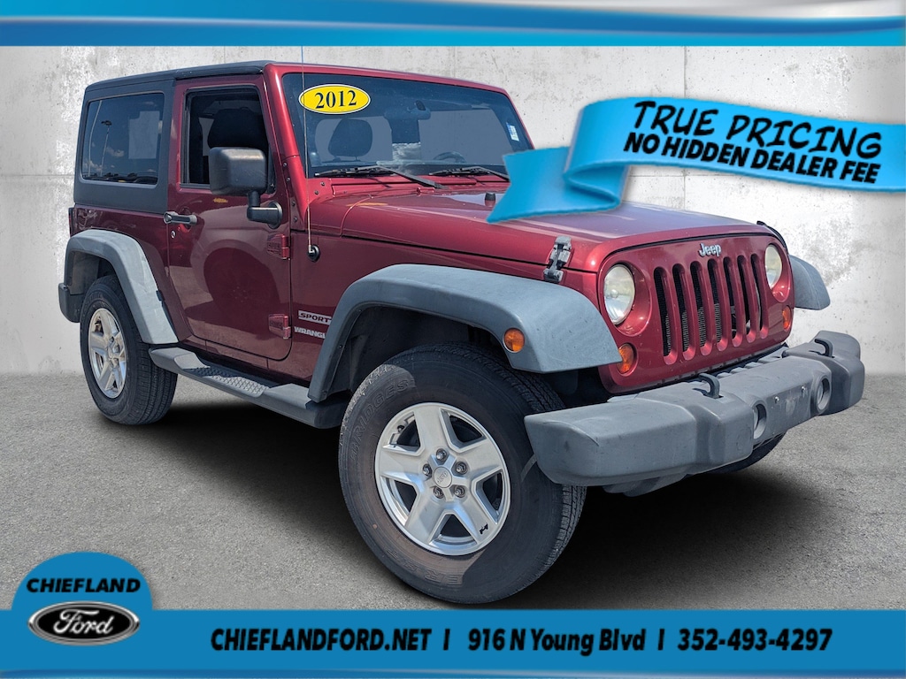 Used 2012 Jeep Wrangler Sport SUV