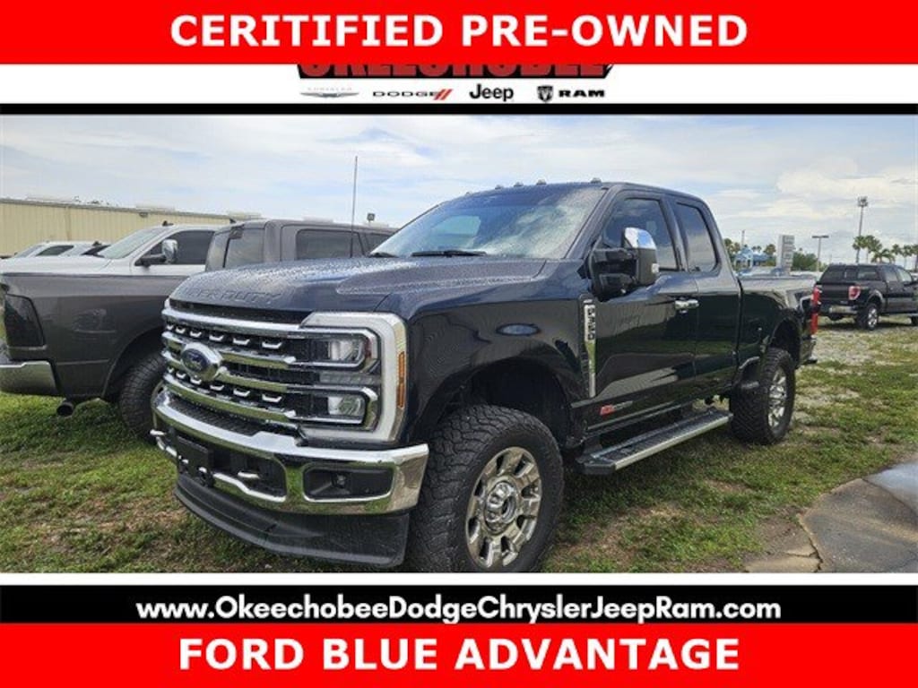 Certified 2024 Ford F-350 LARIAT Truck Super Cab