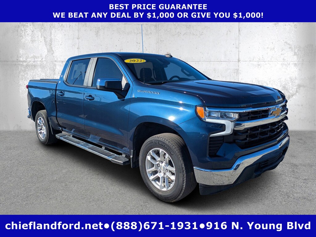 Used 2022 Chevrolet Silverado 1500 LT Truck Crew Cab
