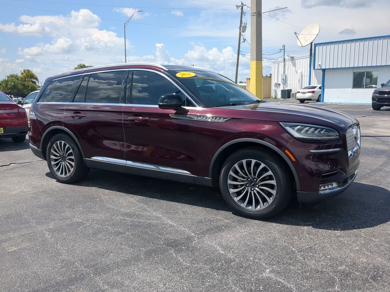 Used 2021 Lincoln Aviator Reserve with VIN 5LM5J7WC1MGL04960 for sale in Chiefland, FL