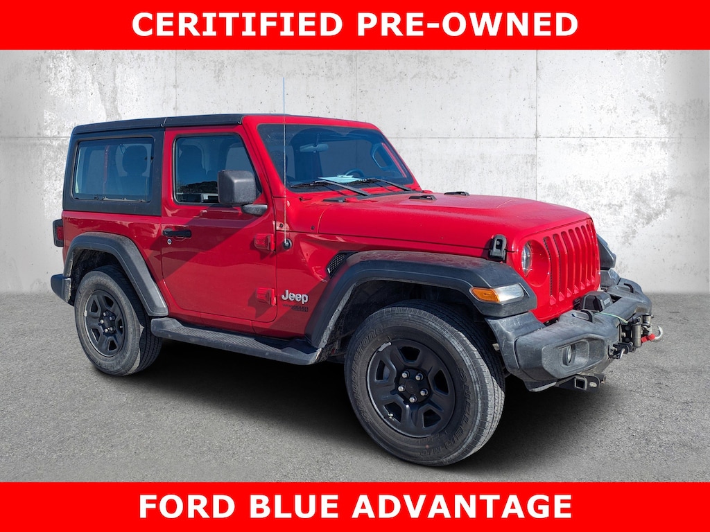 Certified 2019 Jeep Wrangler Sport SUV
