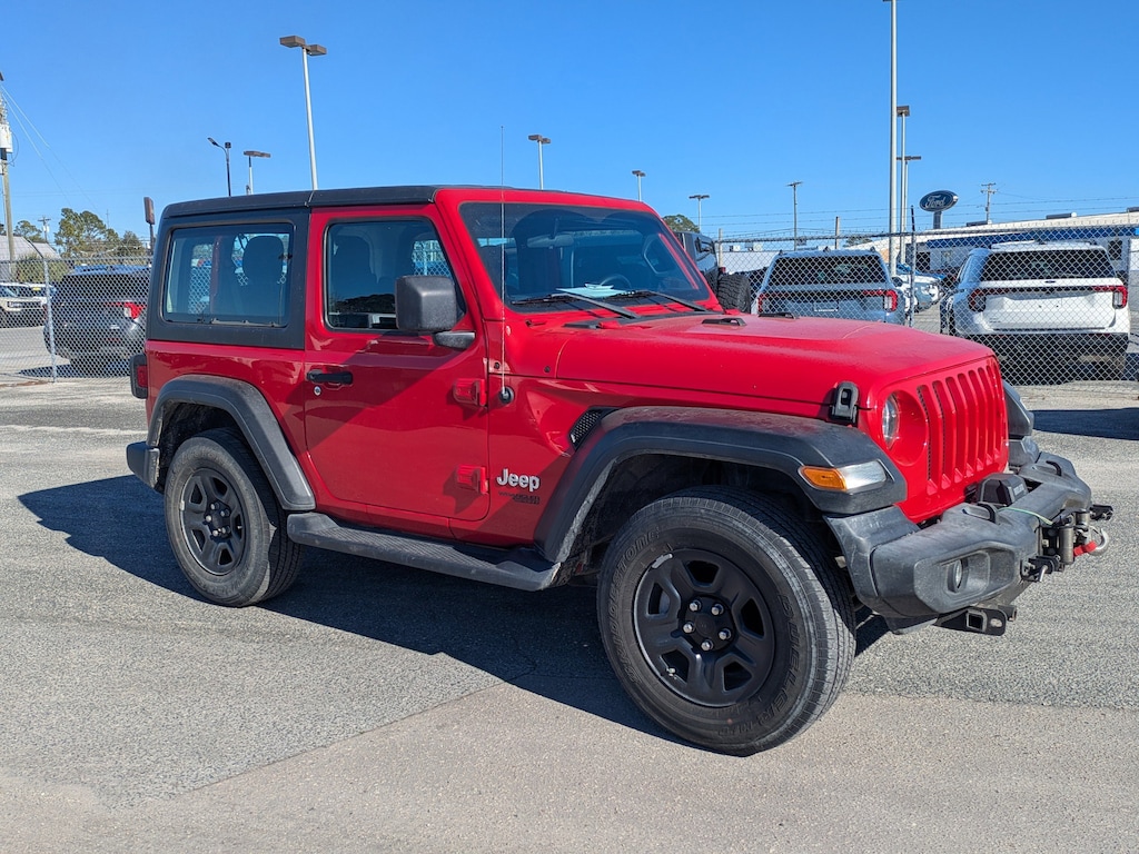 Certified 2019 Jeep Wrangler Sport SUV