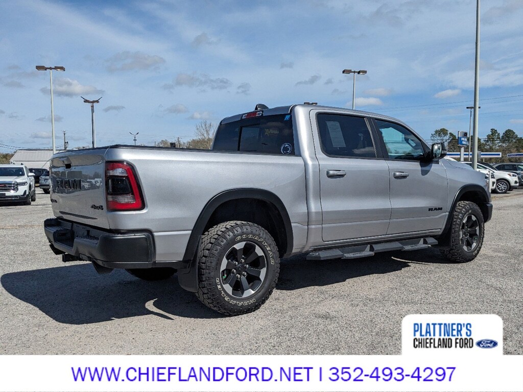 Used 2021 Ram 1500 For Sale at Chiefland Ford VIN 1C6SRFLT2MN725056