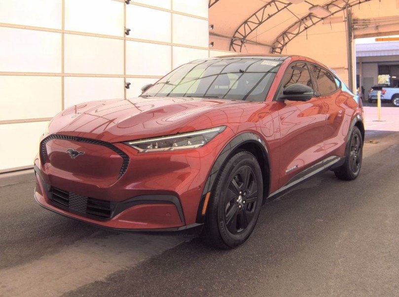 Used 2023 Ford Mustang Mach-E California Route 1 AWD with VIN 3FMTK2SU1PMA83377 for sale in Chiefland, FL