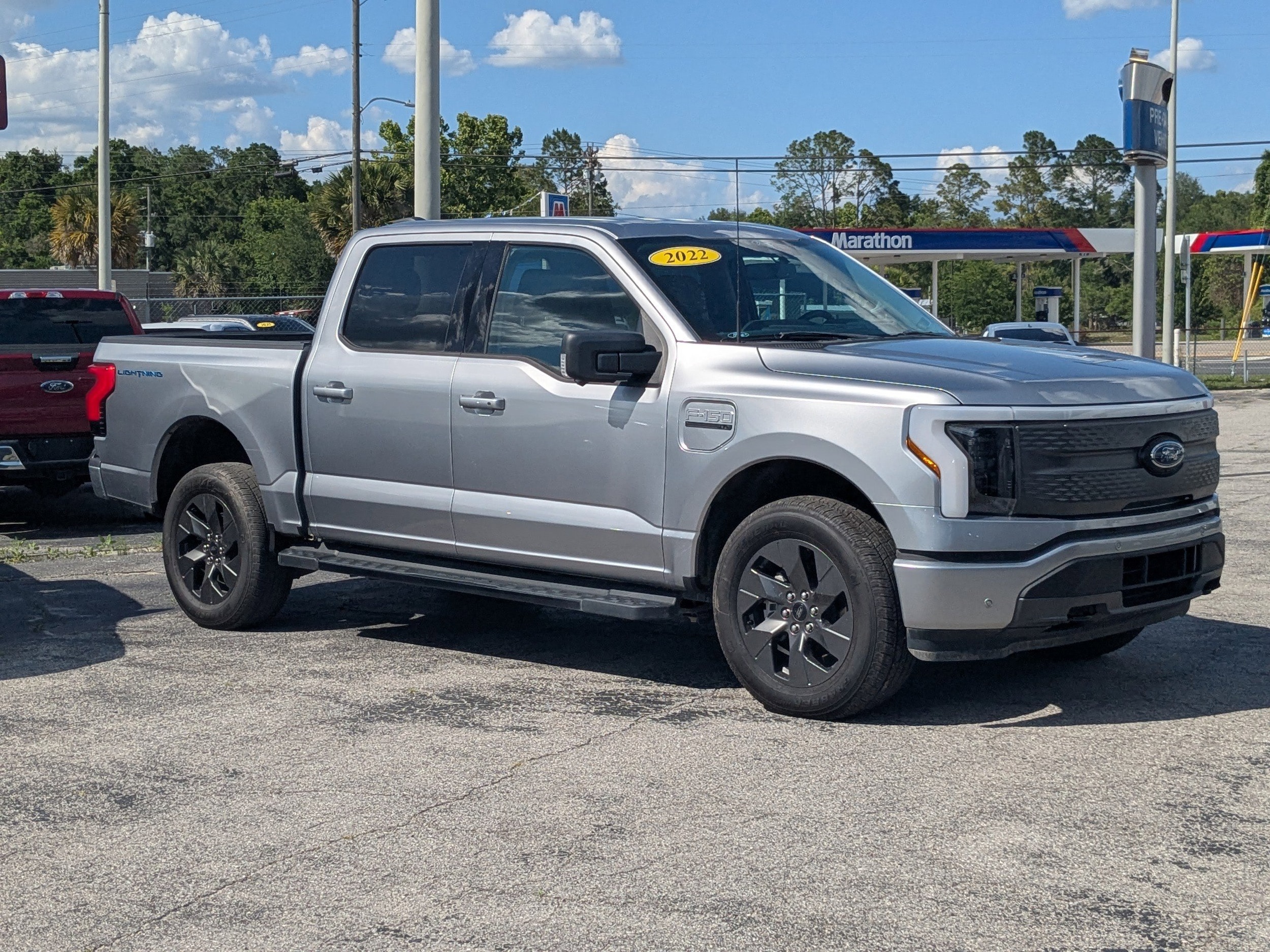 Used 2022 Ford F-150 Lightning XLT with VIN 1FTVW1EL7NWA00188 for sale in Chiefland, FL