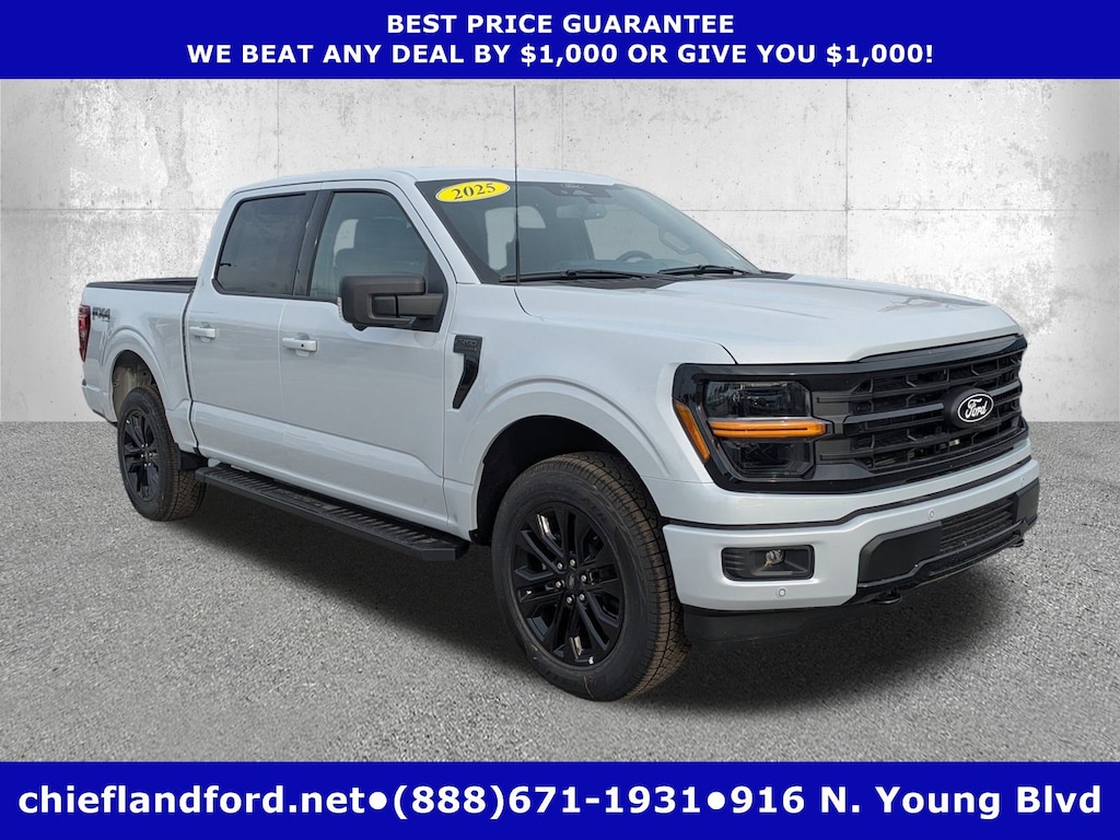 New 2025 Ford F-150 XLT Truck SuperCrew Cab