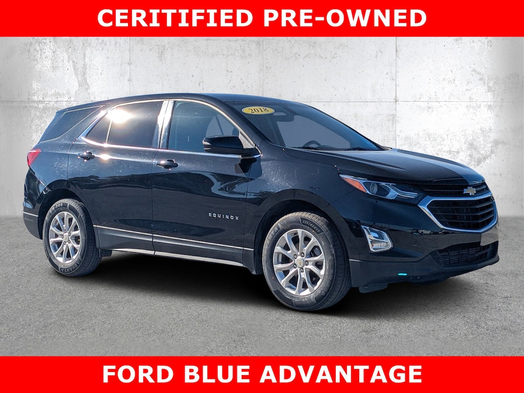 Certified 2018 Chevrolet Equinox LT SUV