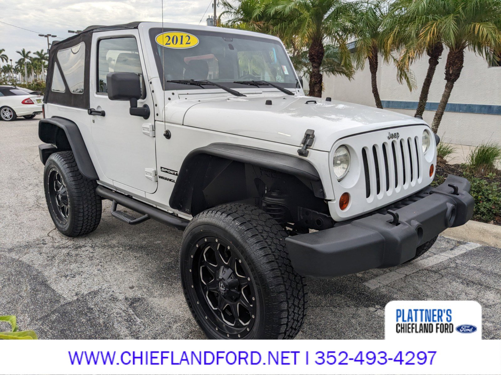 Used 2012 Jeep Wrangler Sport with VIN 1C4AJWAG9CL237136 for sale in Chiefland, FL