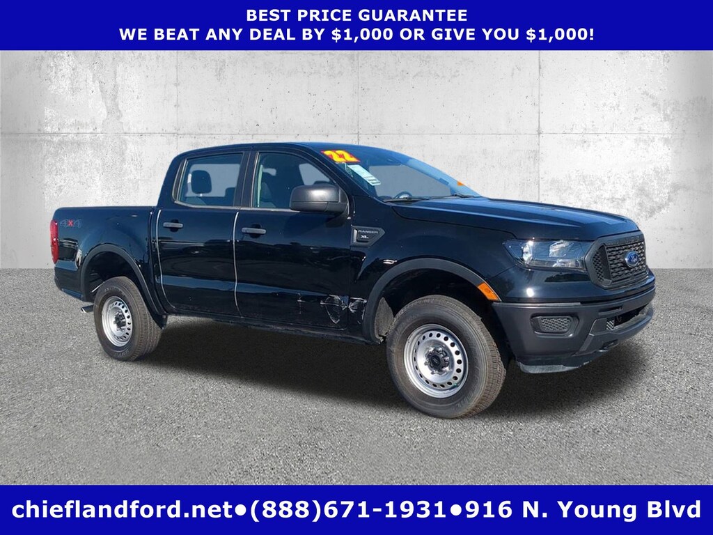 Used 2022 Ford Ranger 4C CREW CAB 2.3L XL Truck SuperCrew