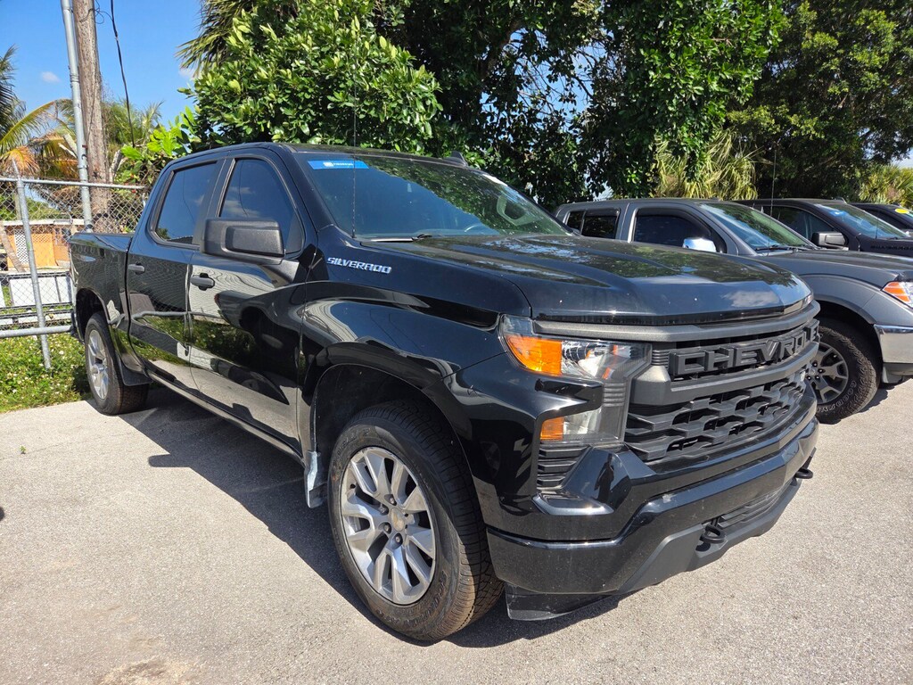 Used 2022 Chevrolet Silverado 1500 Custom Truck Crew Cab