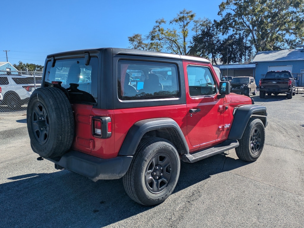 Certified 2019 Jeep Wrangler Sport SUV