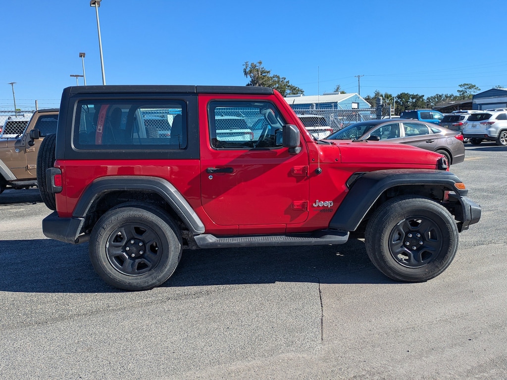 Certified 2019 Jeep Wrangler Sport SUV