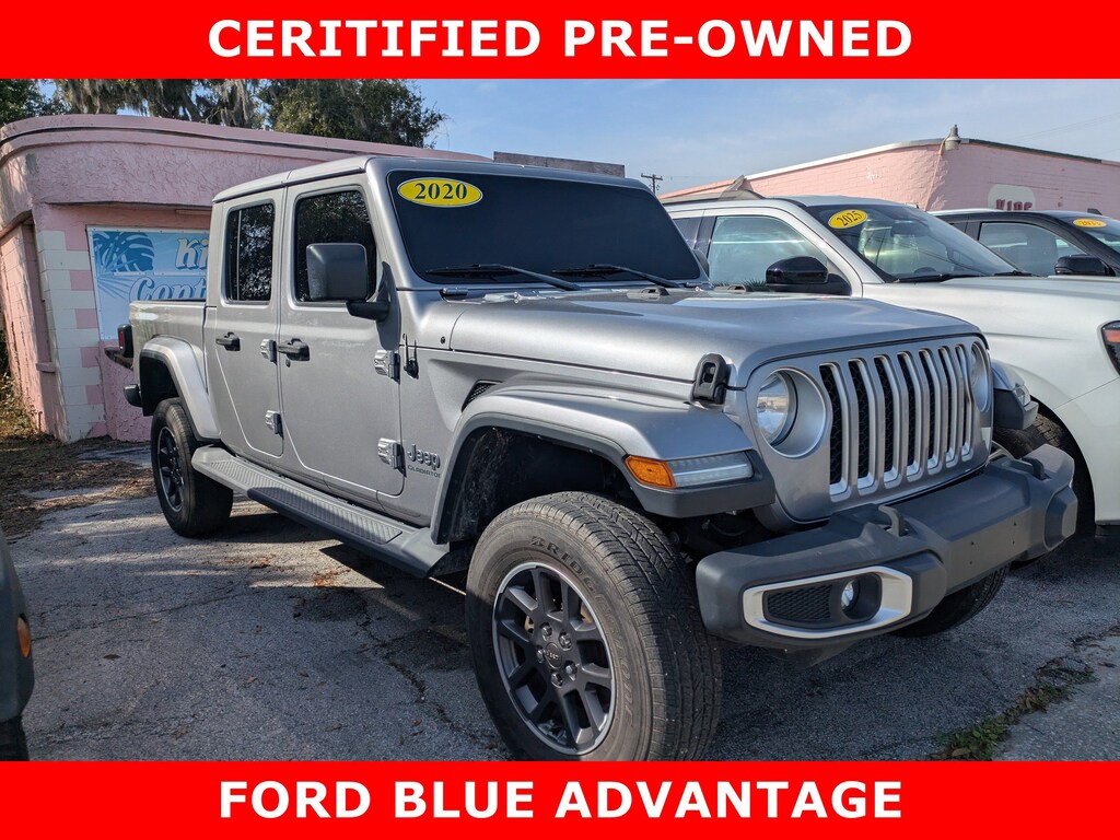 Certified 2020 Jeep Gladiator Overland Truck Crew Cab