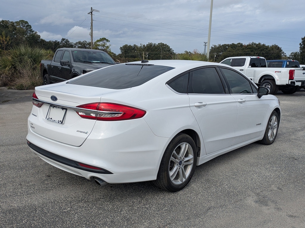 Certified 2018 Ford Fusion Hybrid S Sedan