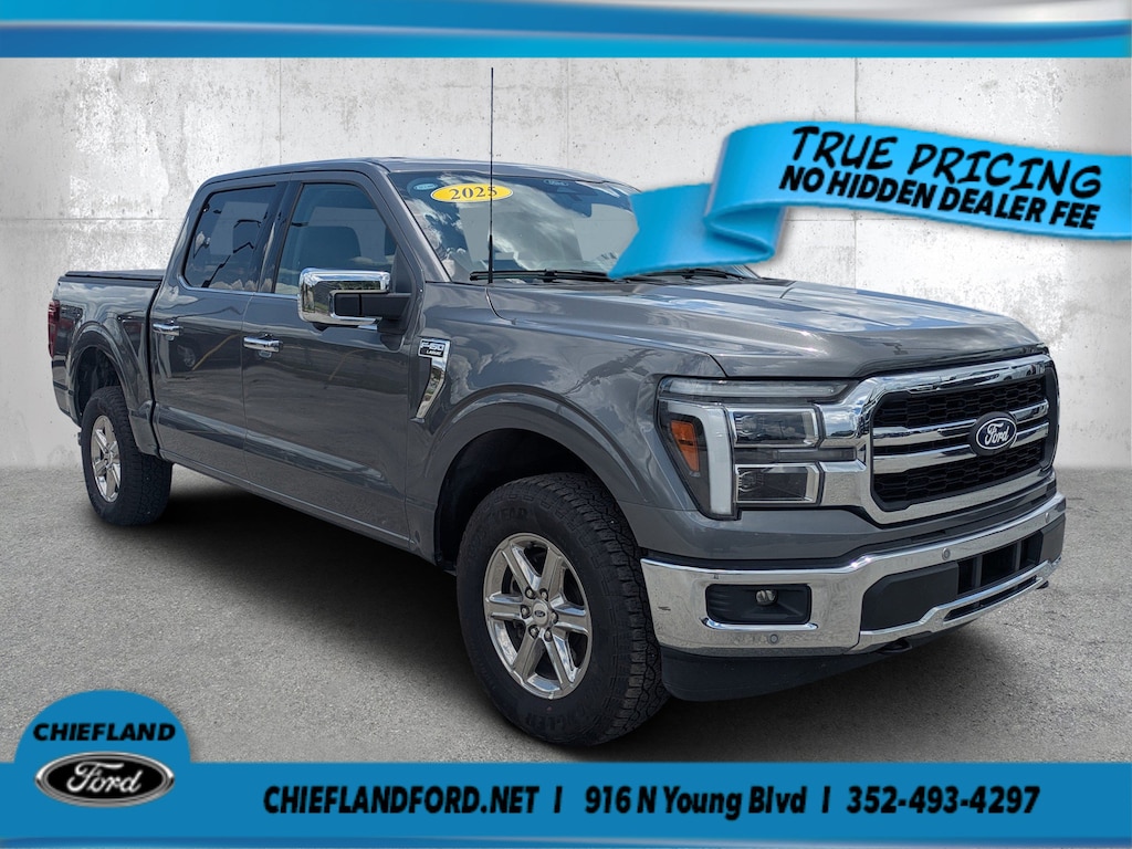 Used 2025 Ford F-150 LARIAT Truck SuperCrew Cab