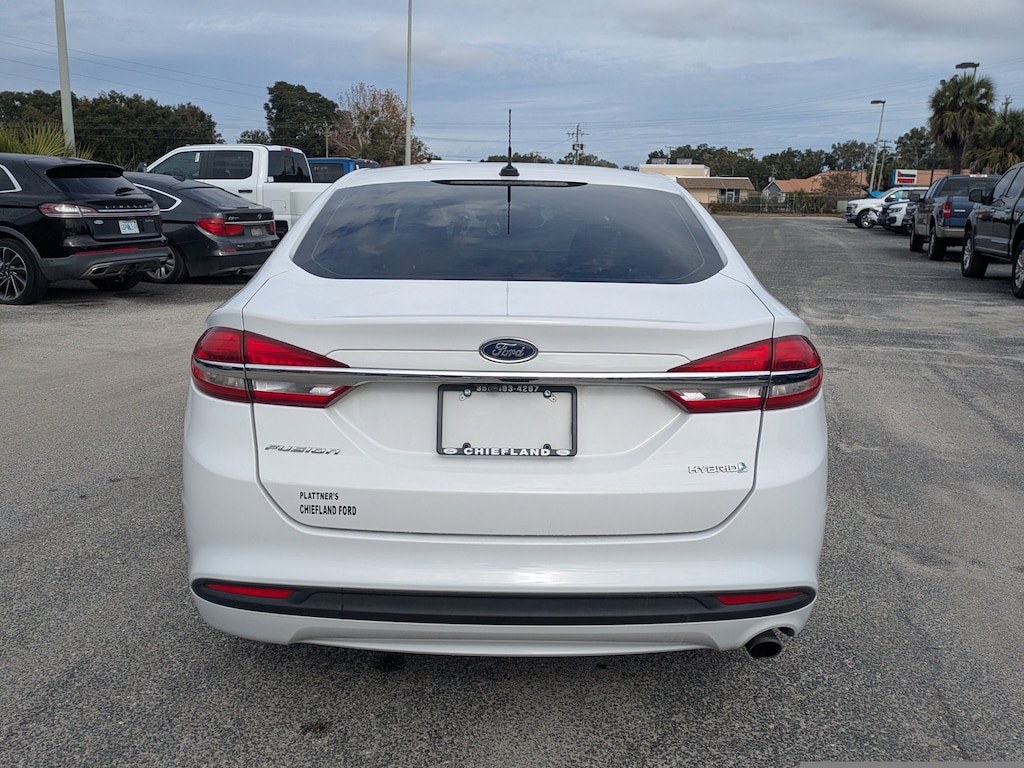 Certified 2018 Ford Fusion Hybrid S Sedan