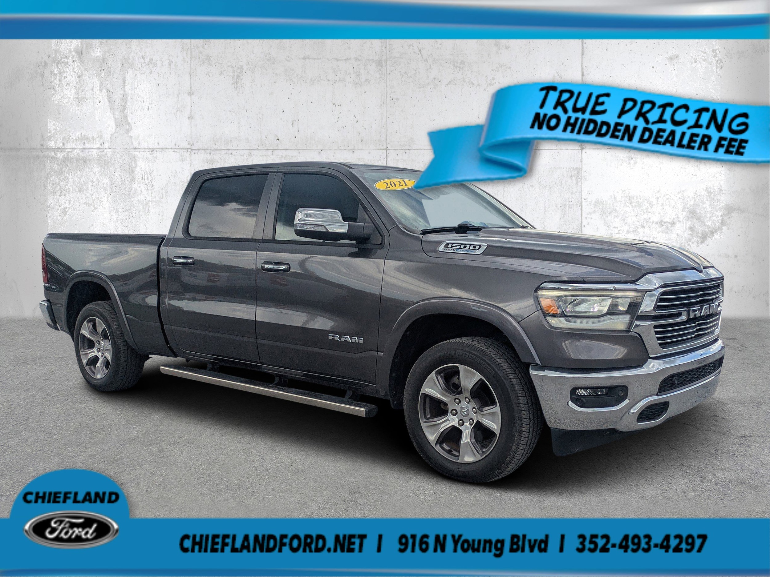 2021 RAM 1500 Laramie 4x4 Crew Cab 6'4's photo