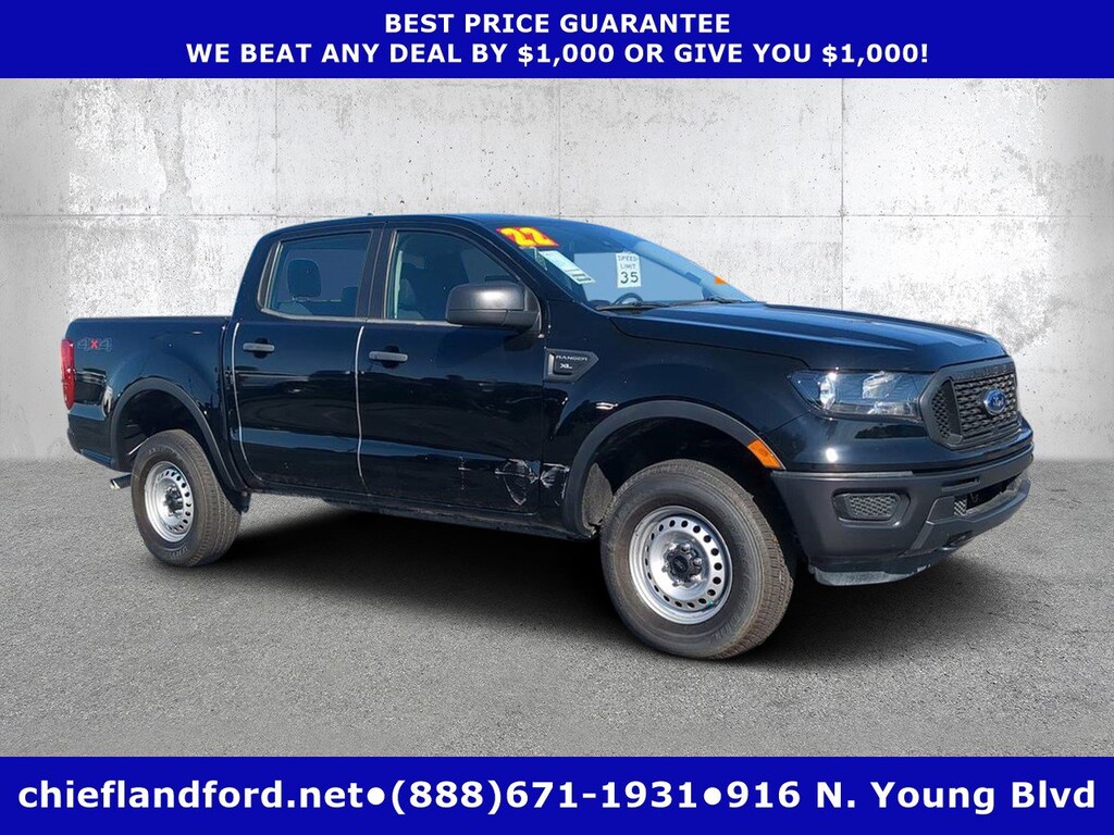 Used 2022 Ford Ranger 4C CREW CAB 2.3L XL Truck SuperCrew