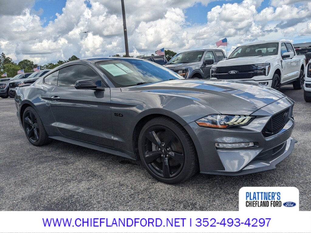 Used 2022 Ford Mustang For Sale at Chiefland Ford VIN 1FA6P8CF9N5108699