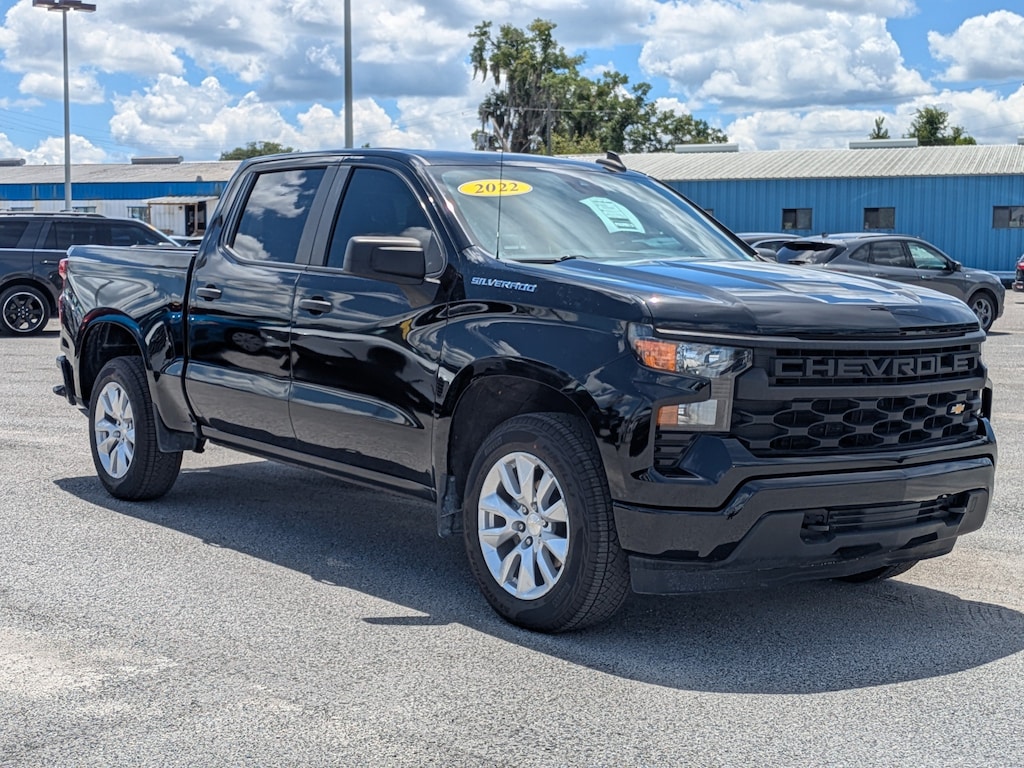 Used 2022 Chevrolet Silverado 1500 Custom Truck Crew Cab