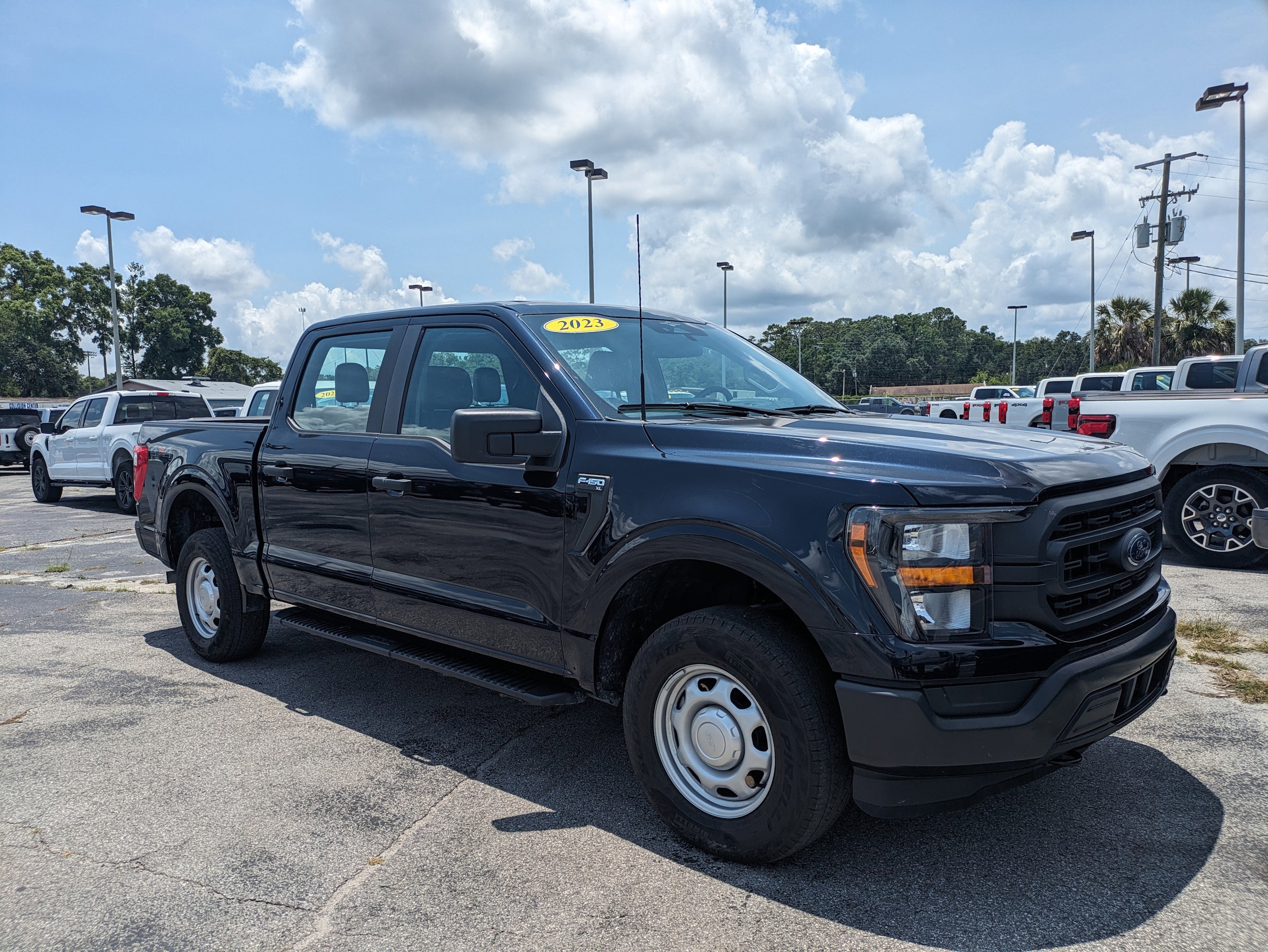 Used 2023 Ford F-150 XL with VIN 1FTEW1EP0PKE07024 for sale in Chiefland, FL