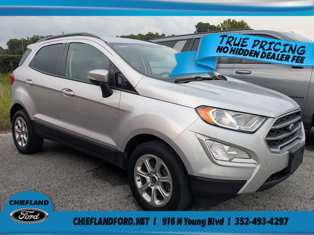 Used 2021 Ford EcoSport SE SUV