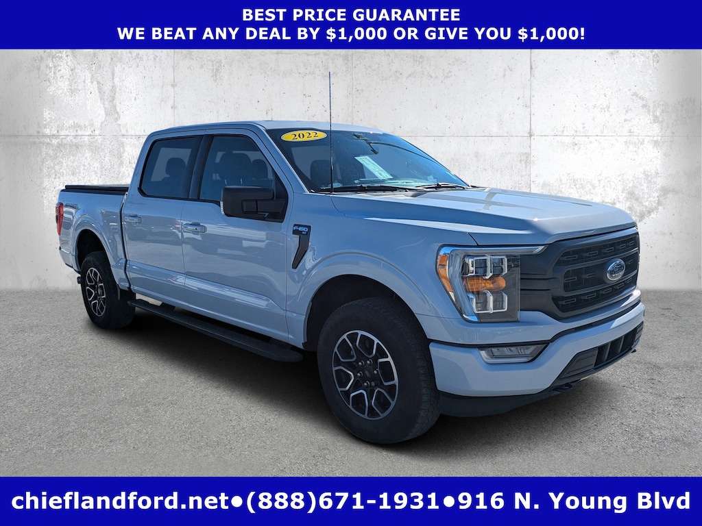 Used 2022 Ford F-150 XLT Truck SuperCrew Cab