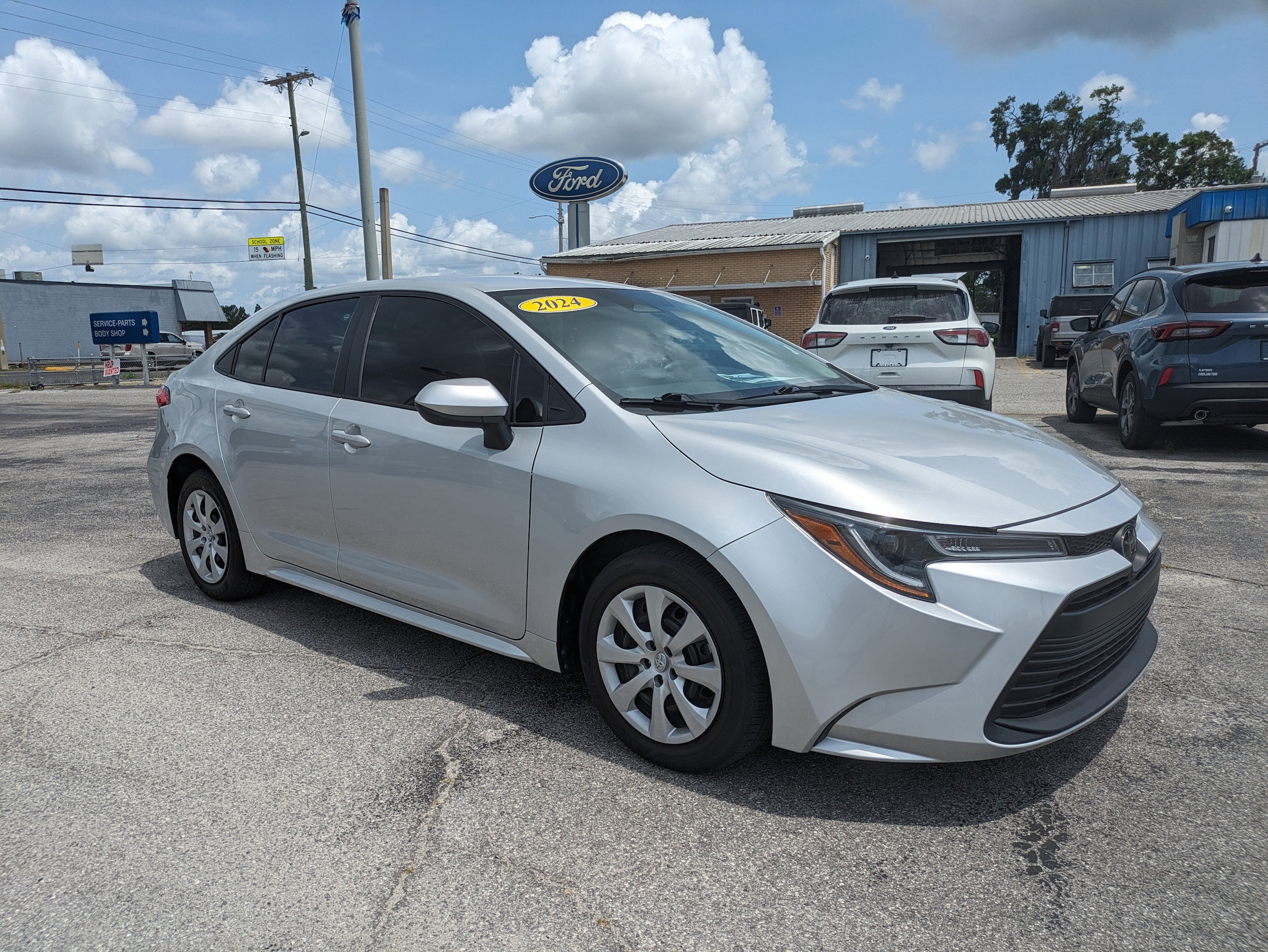 Used 2024 Toyota Corolla LE with VIN 5YFB4MDE0RP113508 for sale in Chiefland, FL