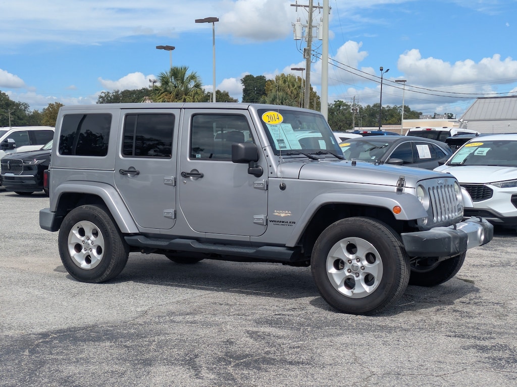 Used 2014 Jeep Wrangler Unlimited Sahara SUV