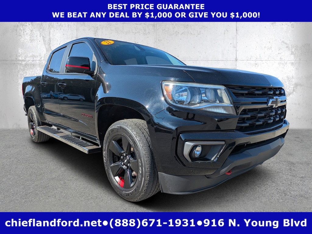 Used 2021 Chevrolet Colorado 2WD LT Truck Crew Cab