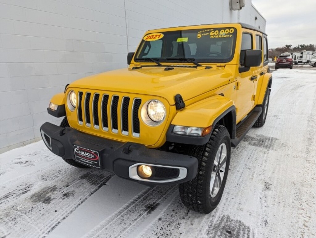 Used 2021 Jeep Wrangler Unlimited Sahara For Sale near Eau Claire WI