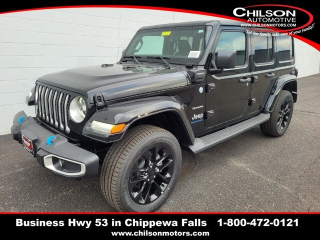 New 2023 Jeep Wrangler 4xe WRANGLER SAHARA 4xe for sale near Eau Claire |  1C4JJXP66PW557278