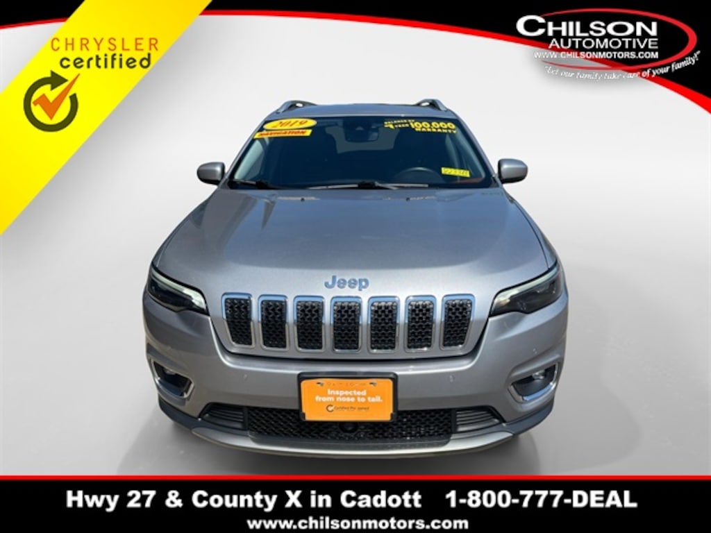 Used 2019 Jeep Cherokee For Sale at Chilson Family of Dealerships VIN