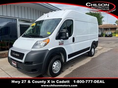 used Commercial 2019 Ram Promaster 2500 High Roof Cargo Van 3C6TRVCG8KE536740 for sale in Cadott, WI